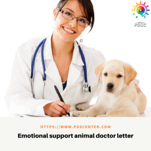 Emotional support animal doctor letter | ESA letter