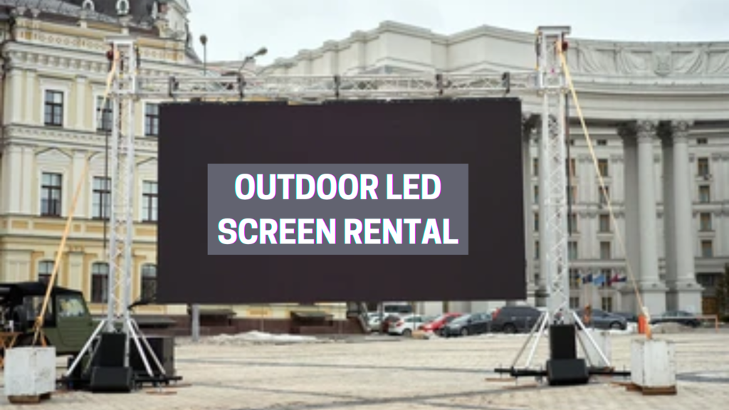 LED screen rental