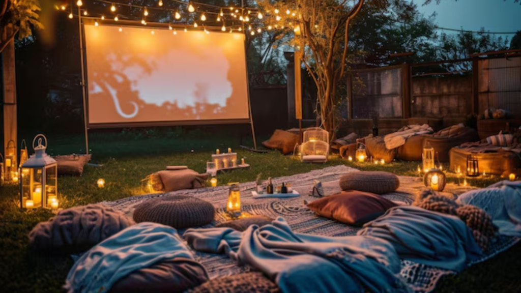 Outdoor Projector Screen Rentals