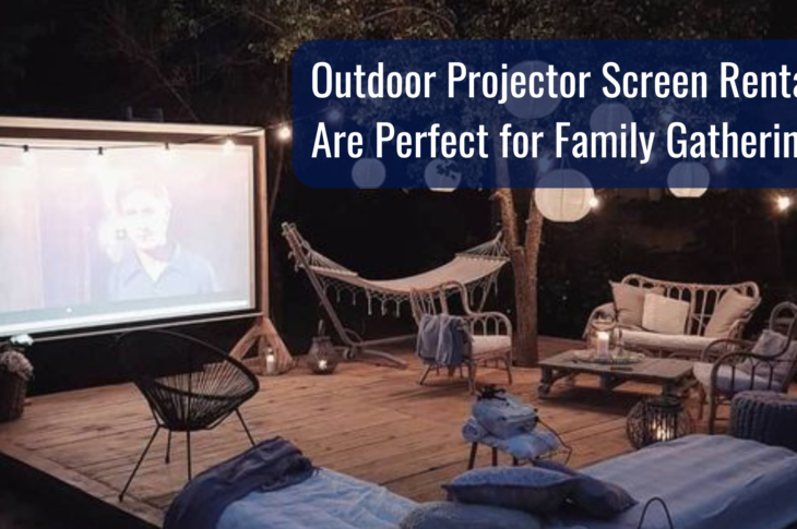 Outdoor Projector Screen Rentals