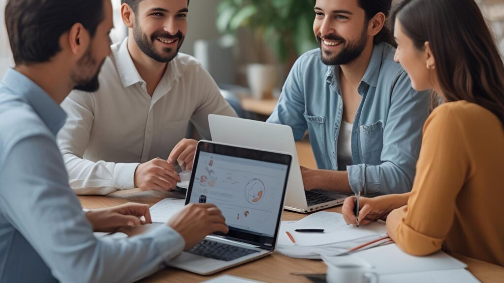 Online team collaboration