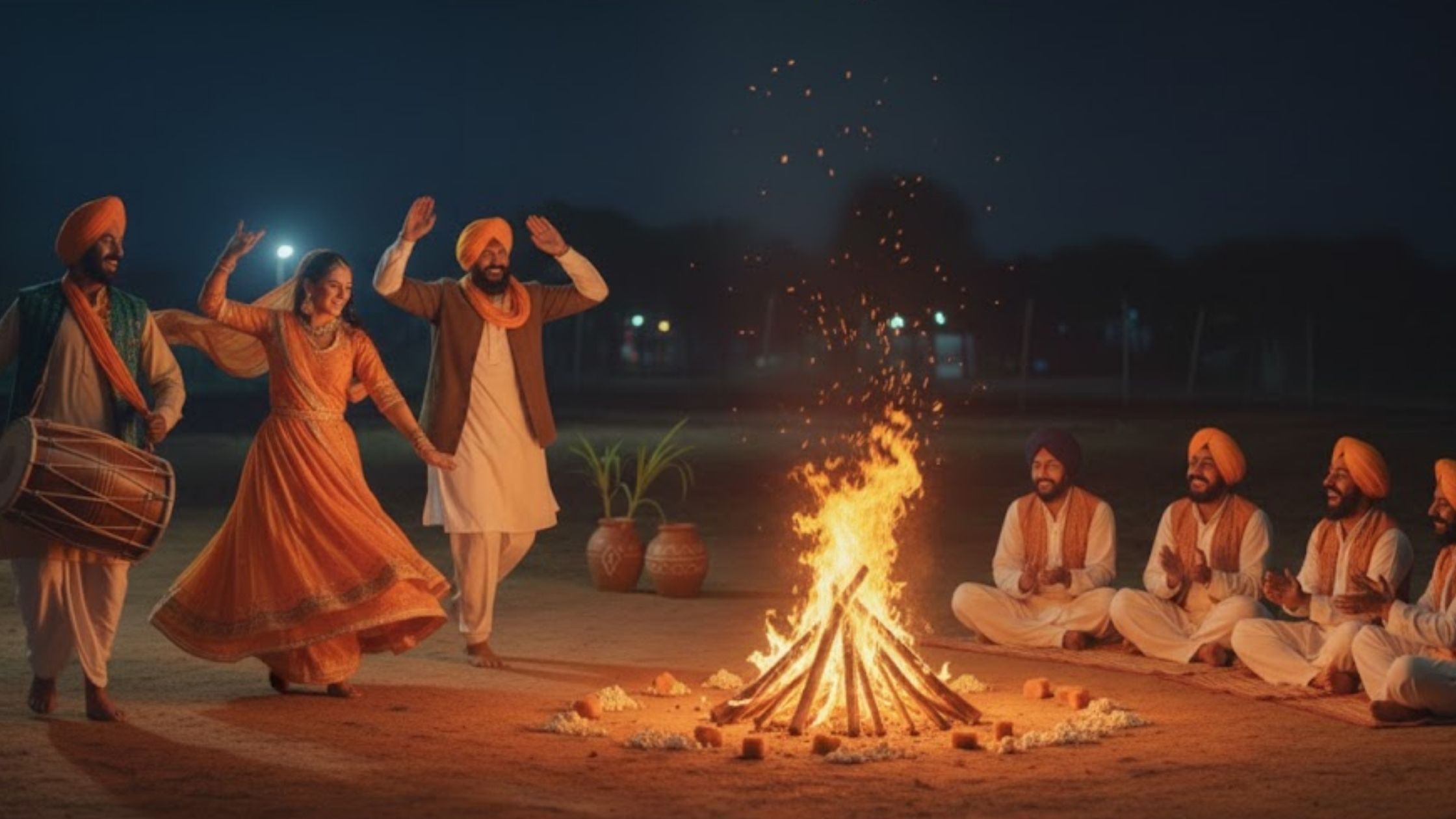 Lohri Is Celebrated