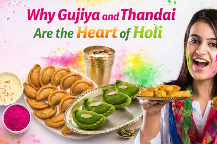 Gujiya and Thandai