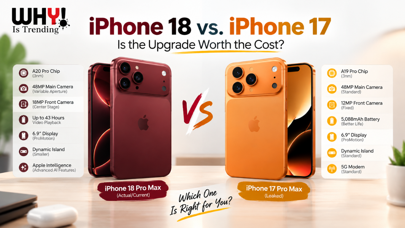 iPhone 18 vs iPhone 17